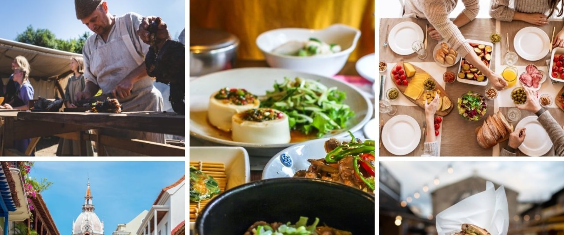 How does food travel around the world?