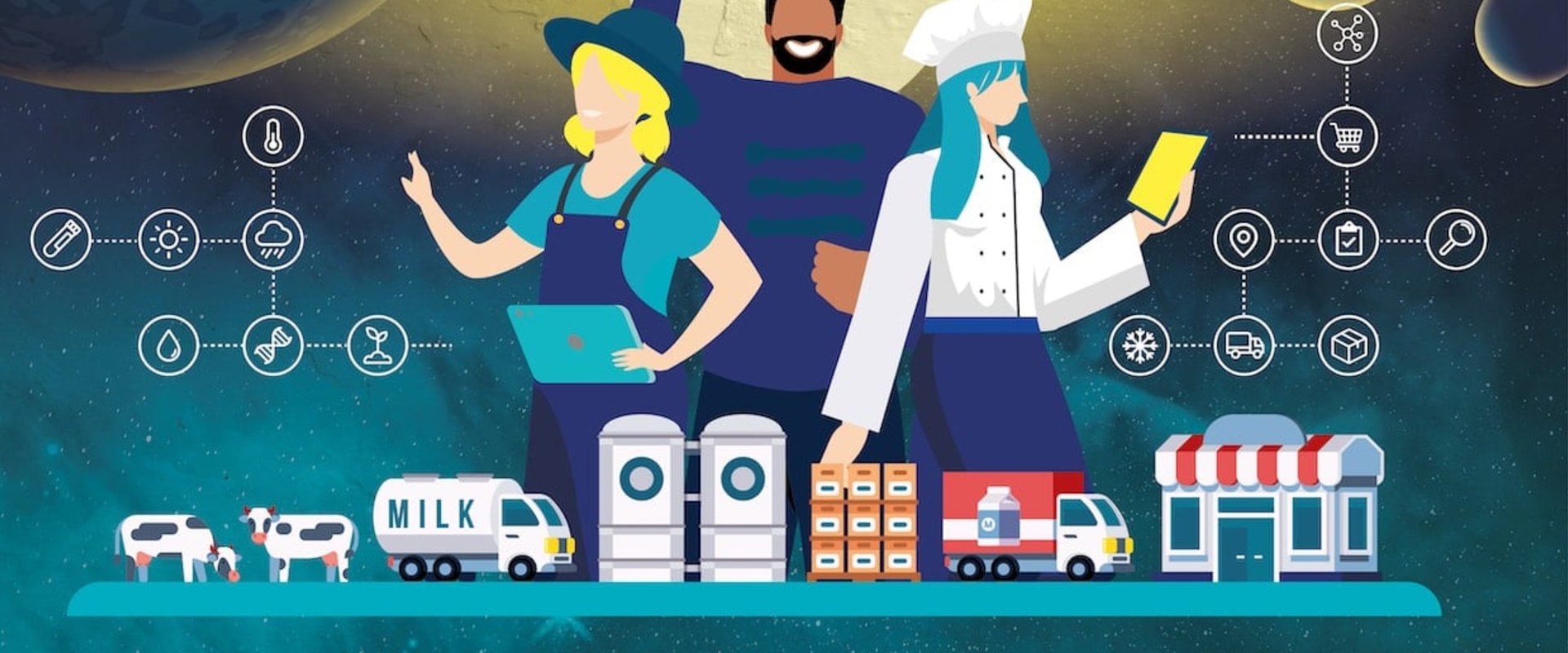 Why is food important in hospitality?